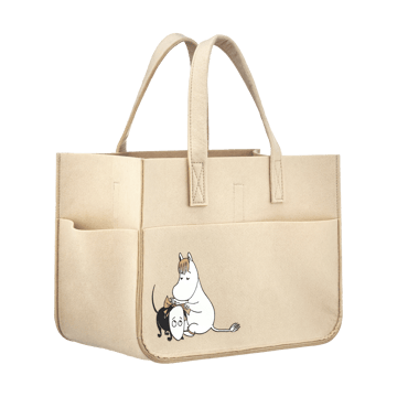 Cesta de almacenamiento Mumin pets 25x40 cm - Beige - Muurla