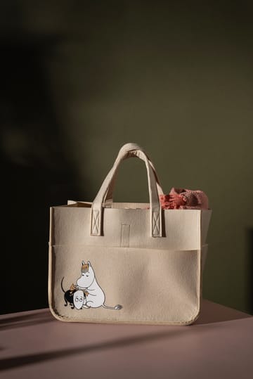 Cesta de almacenamiento Mumin pets 25x40 cm - Beige - Muurla