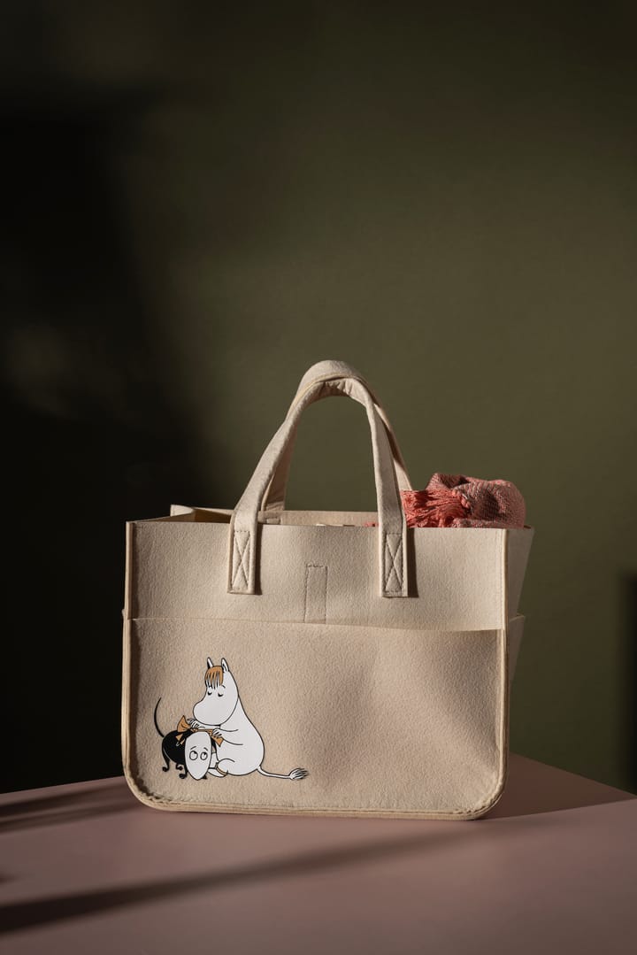 Cesta de almacenamiento Mumin pets 25x40 cm, Beige Muurla