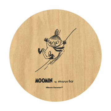 Posavaso Moomin Ø10 cm - Let it snow - Muurla