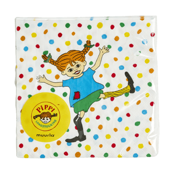 Servilletas Pippi 33x33 cm 20-pack - Brinco - Muurla