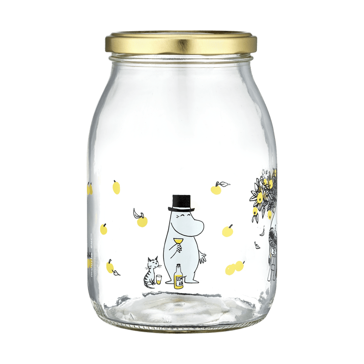 Tarro de vidrio Moomin 1 L, Apples Muurla