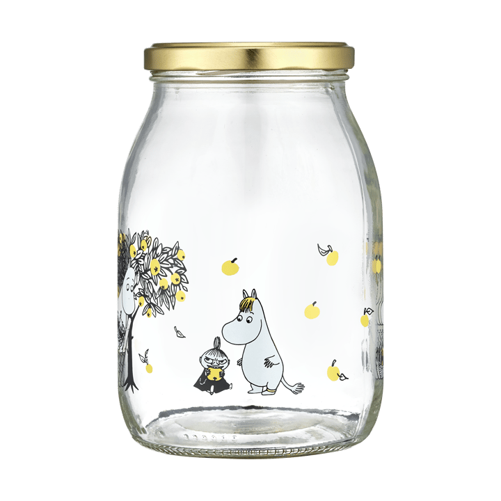 Tarro de vidrio Moomin 1 L, Apples Muurla