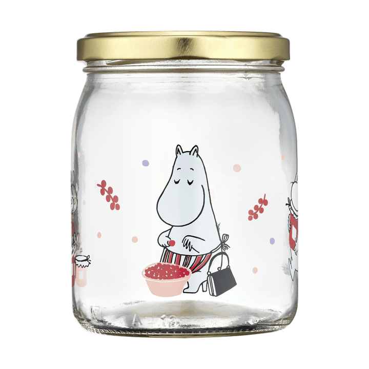 Tarro de vidrio Moomin 50 cl, Berries Muurla