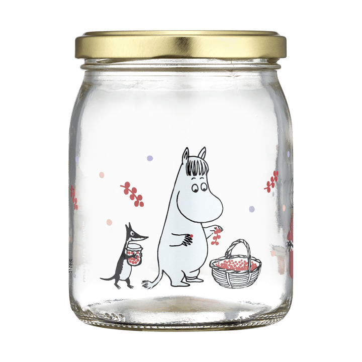 Tarro de vidrio Moomin 50 cl, Berries Muurla