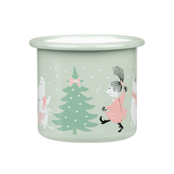 Taza esmaltada Moomin 25 cl - Festive spirits - Muurla