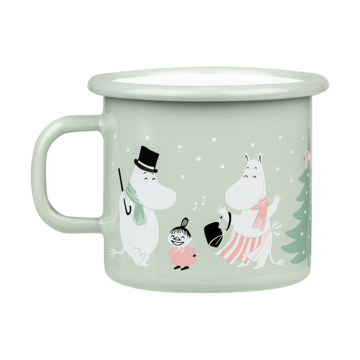 Taza esmaltada Moomin 25 cl - Festive spirits - Muurla