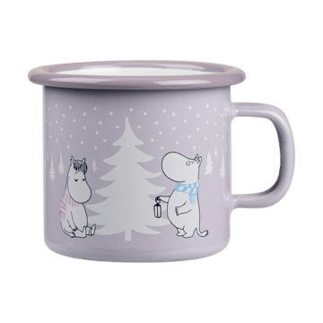 Taza esmaltada Moomin 25 cl - Snowfall - Muurla