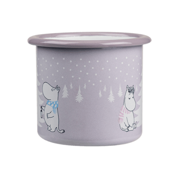 Taza esmaltada Moomin 25 cl - Snowfall - Muurla