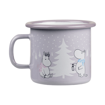 Taza esmaltada Moomin 25 cl - Snowfall - Muurla