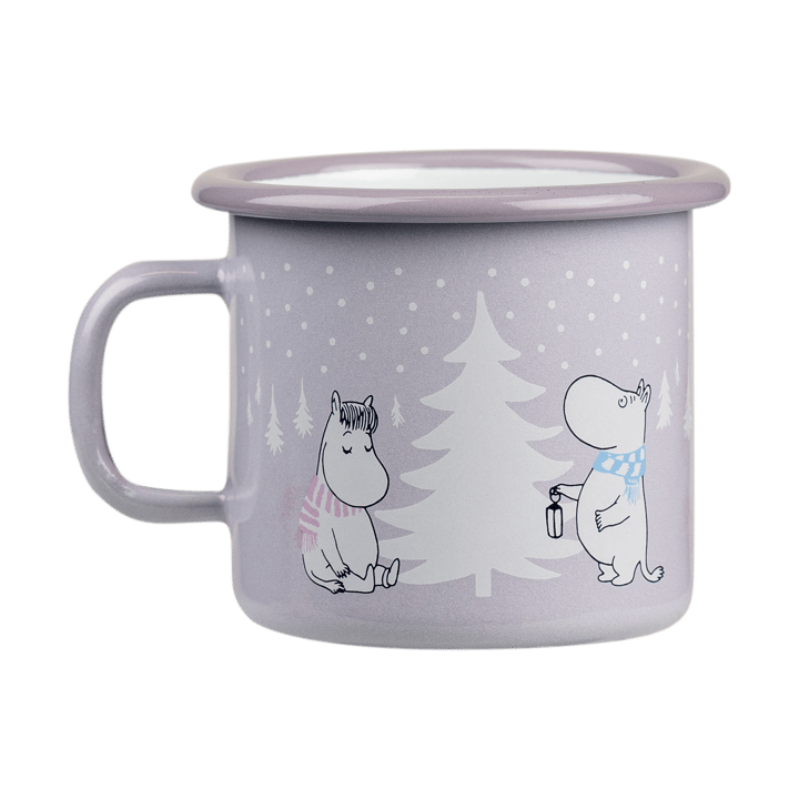 Taza esmaltada Moomin 25 cl - Snowfall - Muurla