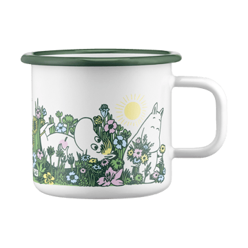 Taza esmaltada Moomin 37 cl - In the garden - Muurla