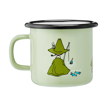 Taza esmaltada Mumin 2,5 dl - Snufkin - Muurla