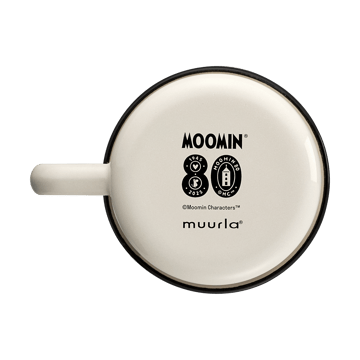 Taza esmaltada Mumin 80, 37 cl - Blanco - Muurla