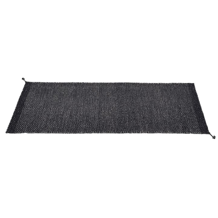 Alfombra de lana Ply 80x200 cm - Midnight blue - Muuto