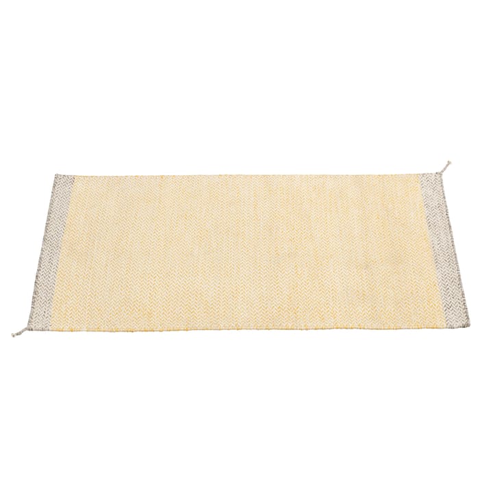 Alfombra de lana Ply 85x140 cm - amarillo - Muuto