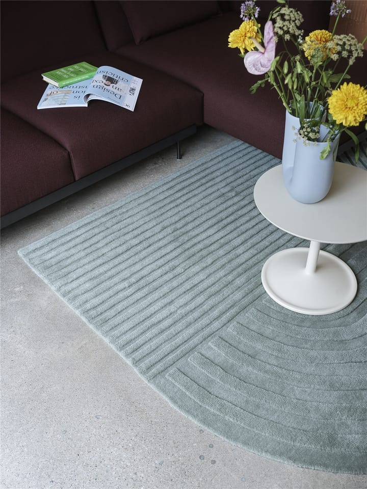 Alfombra Relevo 170x240 cm, Sage green Muuto