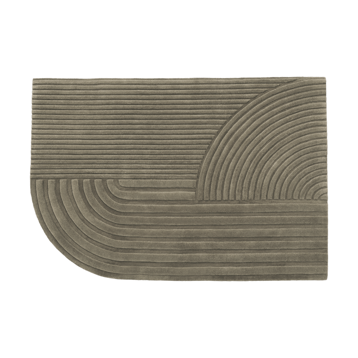 Alfombra Relevo 170x240 cm - Taupe - Muuto