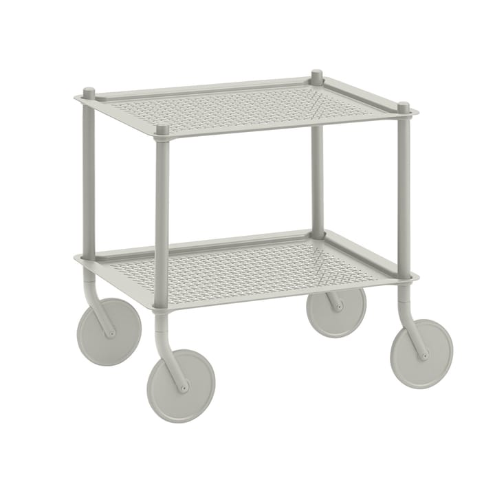 Carrito 2-layer Flow 57 cm, gris Muuto