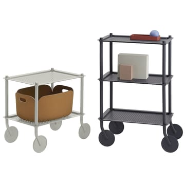 Carrito 2-layer Flow 57 cm - gris - Muuto