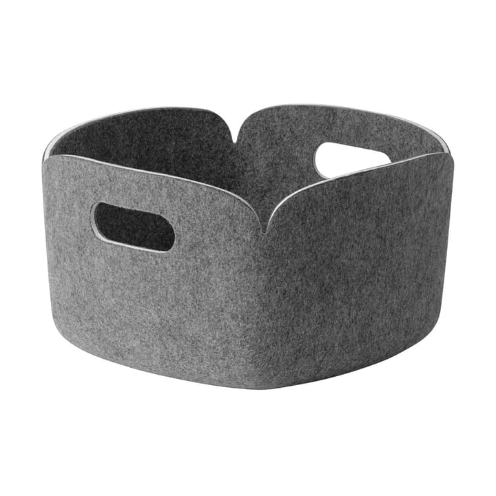 Cesta de almacenamiento Restore 28x28 cm - Grey mélange - Muuto