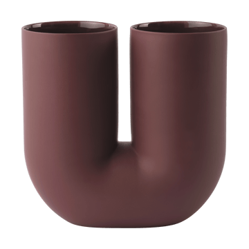 Florero Kink 26 cm - Deep red - Muuto