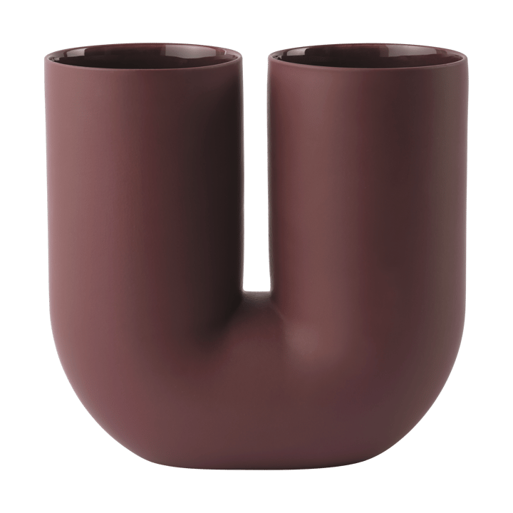 Florero Kink 26 cm - Deep red - Muuto