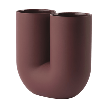 Florero Kink 26 cm - Deep red - Muuto