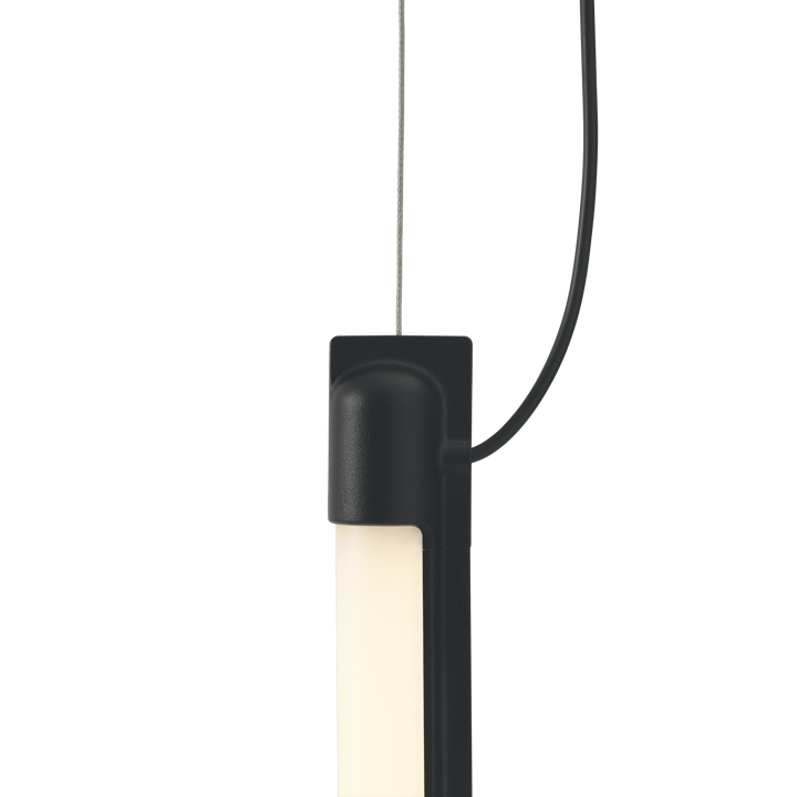 Lámpara Fine Suspension Lamp 120 cm - Black - Muuto