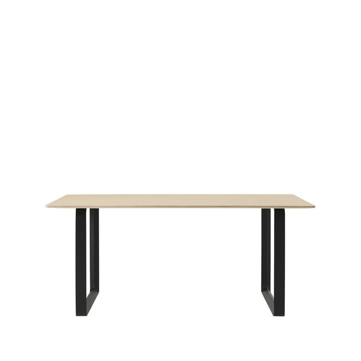 Mesa 70/70 170x85 cm - Oak veener-Plywood-Black - Muuto