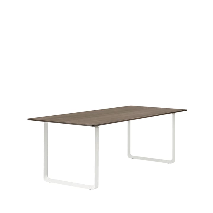 Mesa 70/70 225x90 cm, Solid humod oak-White Muuto