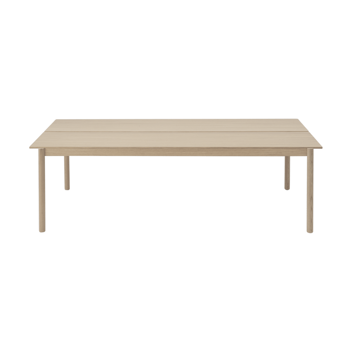 Mesa de comedor Linear System 110x240 cm - Oak veneer-oak - Muuto