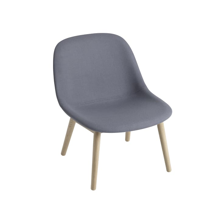 Silla Fiber Lounge con patas de roble - Divina 154 - Muuto