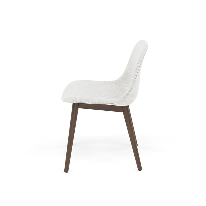 Silla Fiber Side Chair con patas de madera - Hallingdal nr110-stained dark brown - Muuto