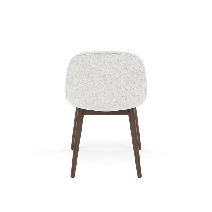 Silla Fiber Side Chair con patas de madera - Hallingdal nr110-stained dark brown - Muuto