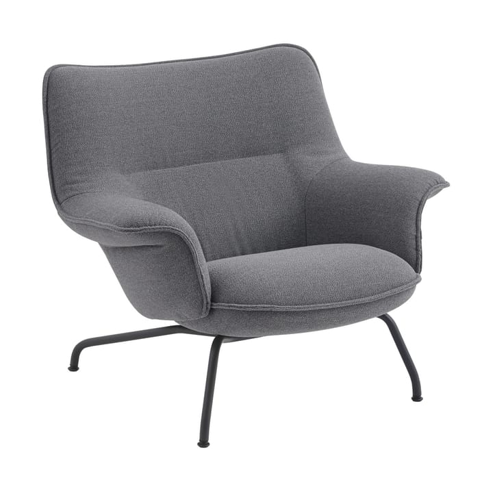 Sillón bajo Doze - Ocean 80-anthracite black - Muuto