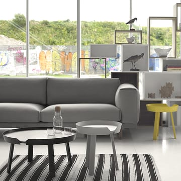 Sofá Rest - 3 plazas-remix 163 grey-patas de roble - Muuto