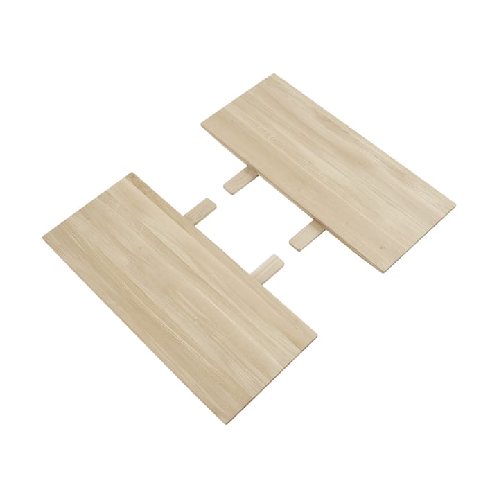 Tableros de extensión Earnest Extendable, set de 2 - Oiled oak - Muuto