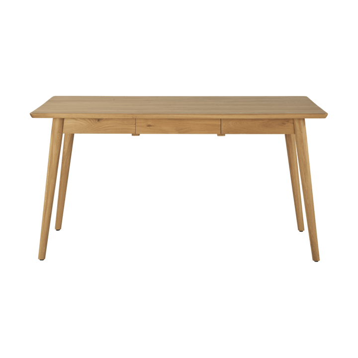 Mesa de comedor VIOR 90x120 cm - Roble lacado - NJRD