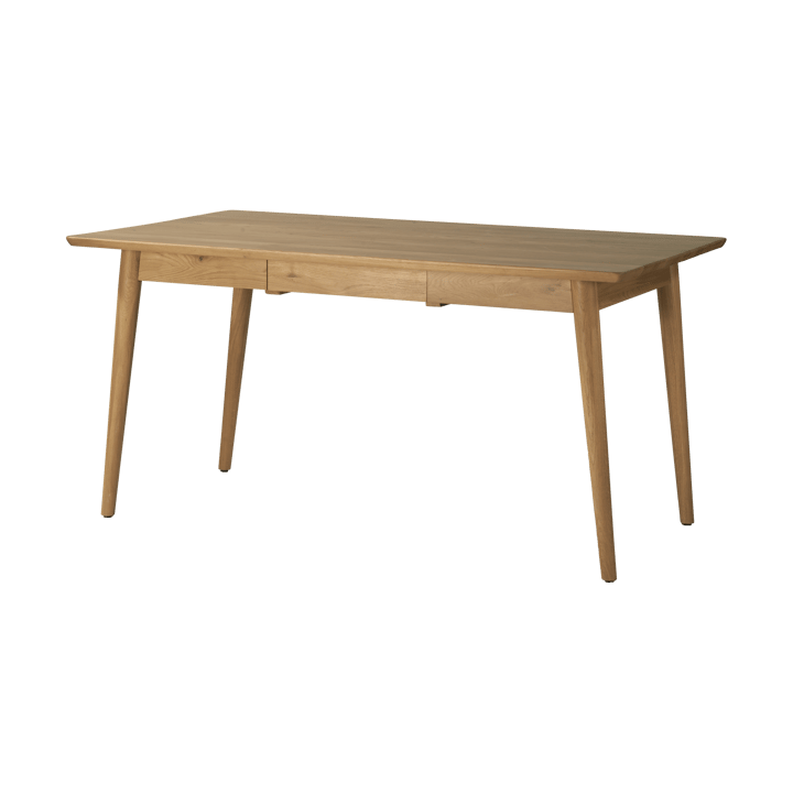 Mesa de comedor VIOR 90x120 cm, Roble lacado NJRD