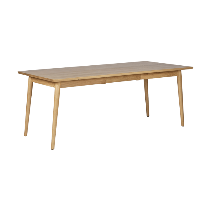 Mesa de comedor VIOR 90x200 cm, Roble lacado NJRD