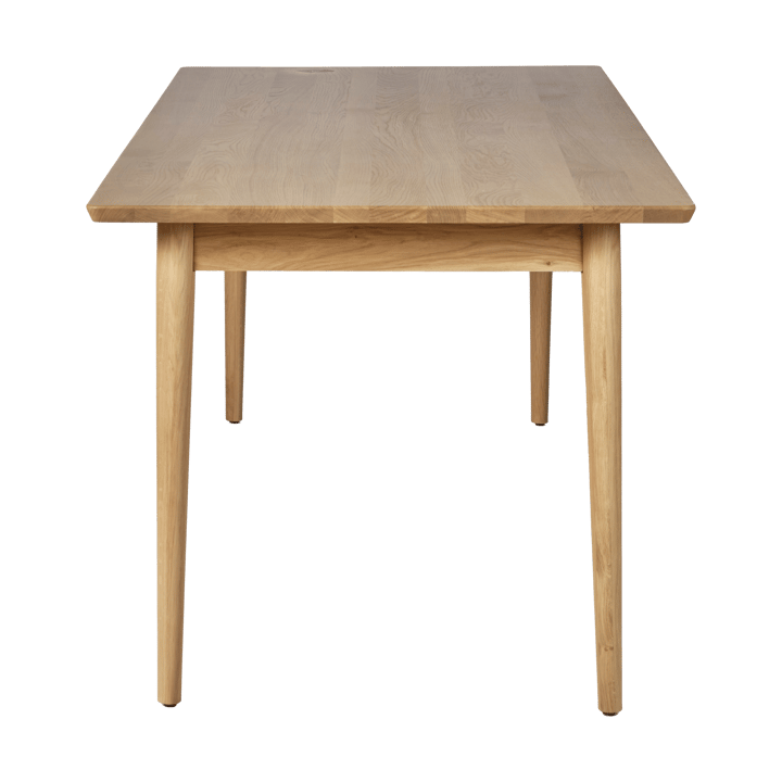 Mesa de comedor VIOR 90x200 cm, Roble lacado NJRD