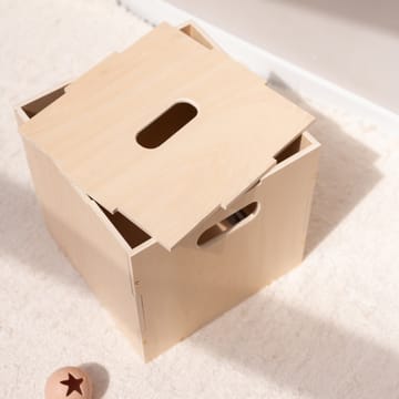 Caja de almacenamiento Cube Storage - Abedul - Nofred