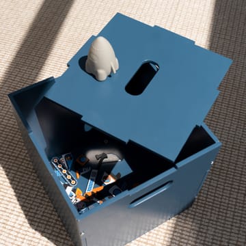 Caja de almacenamiento Cube Storage - Azul - Nofred