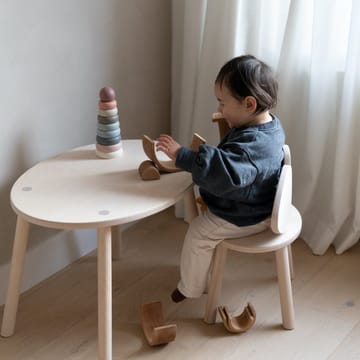 Set silla + mesa infantil Mouse - Abedul - Nofred