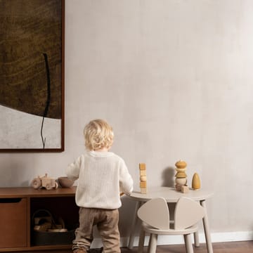 Set silla + mesa infantil Mouse - Beige - Nofred