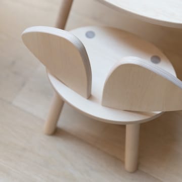 Silla infantil Mouse Chair - Abedul - Nofred