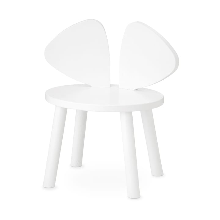 Silla infantil Mouse Chair - Blanco - Nofred