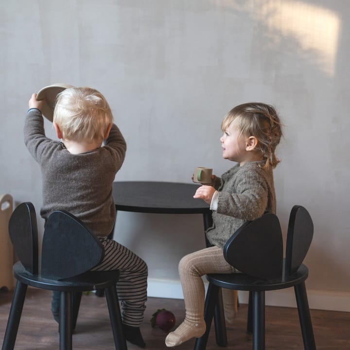 Silla infantil Mouse Chair - Negro - Nofred