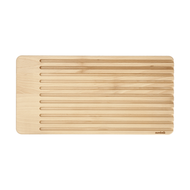 Nordwik tabla de cortar para pan haya - 40x20x2cm - Nordwik